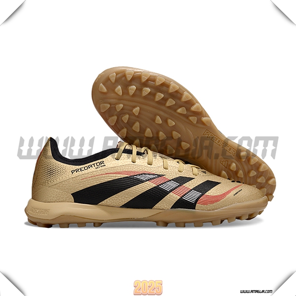 Adidas Scarpe Da Calcio PREDATOR 25 ELITE TF BOOTS Marrone/Nero