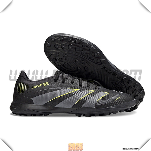 Adidas Scarpe Da Calcio PREDATOR 25 ELITE TF BOOTS Nero/Grigio/Verde