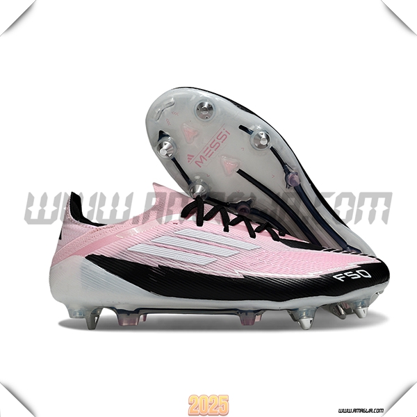 Adidas Scarpe Da Calcio F50 Elite SG Rosa/Nero/Bianco