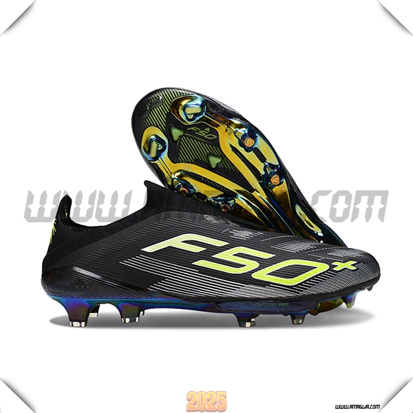 Adidas Scarpe Da Calcio F50+ FG Nero/Verde