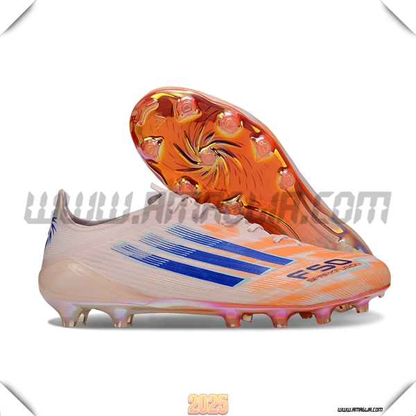 Adidas Scarpe Da Calcio F50 ELITE FG Arancia/Blu -02
