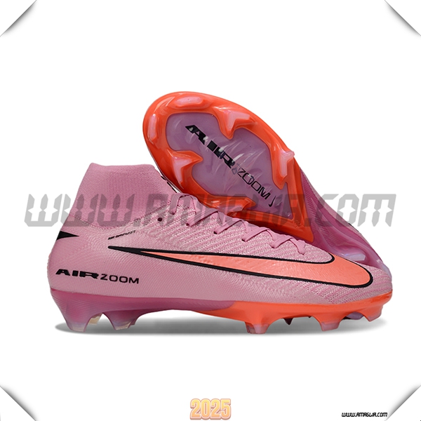 Nike Scarpe Da Calcio Air Zoom Mercurial Superfly IIX Elite FG Rosa/Arancia