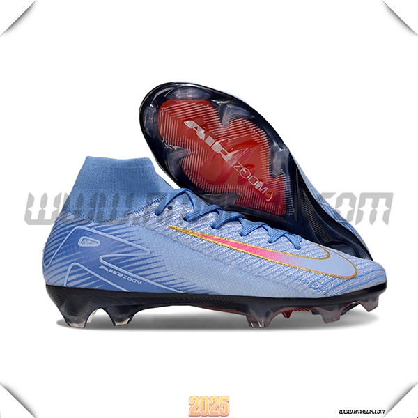 Nike Scarpe Da Calcio Air Zoom Mercurial Superfly IIX Elite FG Blu/Arancia