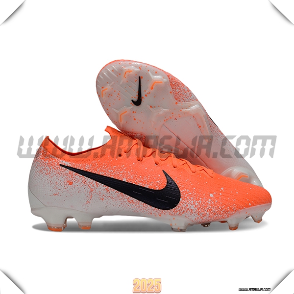 Nike Scarpe Da Calcio Mercurial Vapor XII Elite FG Arancia/Nero/Bianco