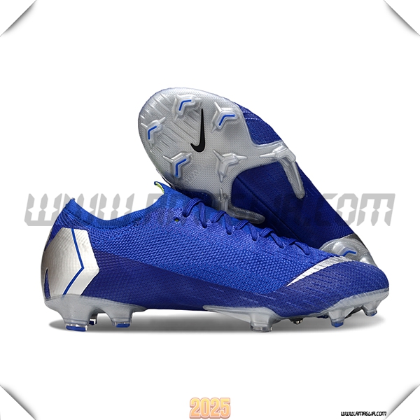 Nike Scarpe Da Calcio Mercurial Vapor XII Elite FG Blu/Grigio