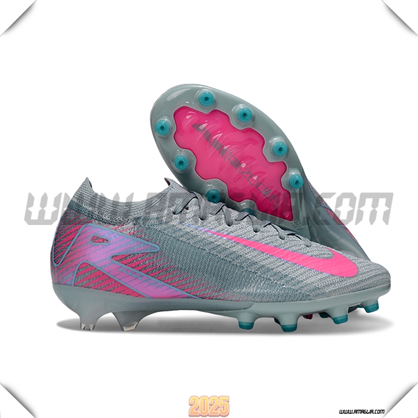 Nike Scarpe Da Calcio AIR Zoom Mercurial Vapor 16 Elite XXV AG Grigio/Rosa