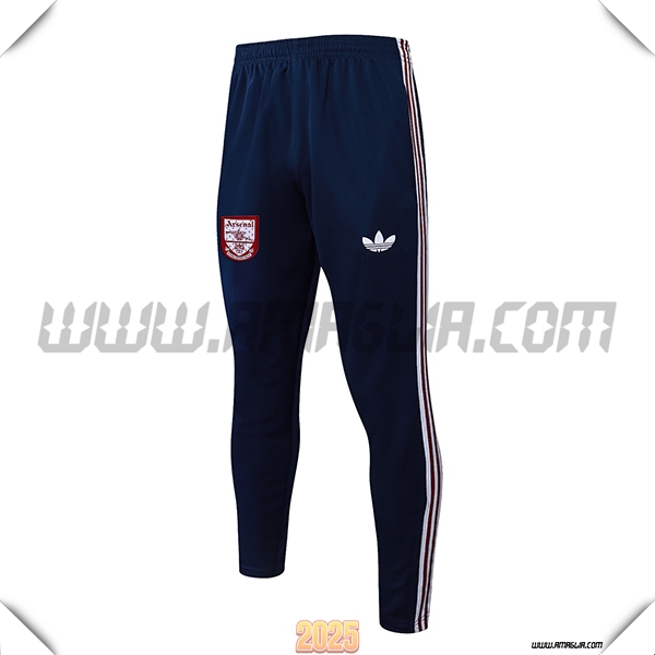 Pantaloni Da Allenamento Arsenal Blu/Bianco/Rosso 2025 2026