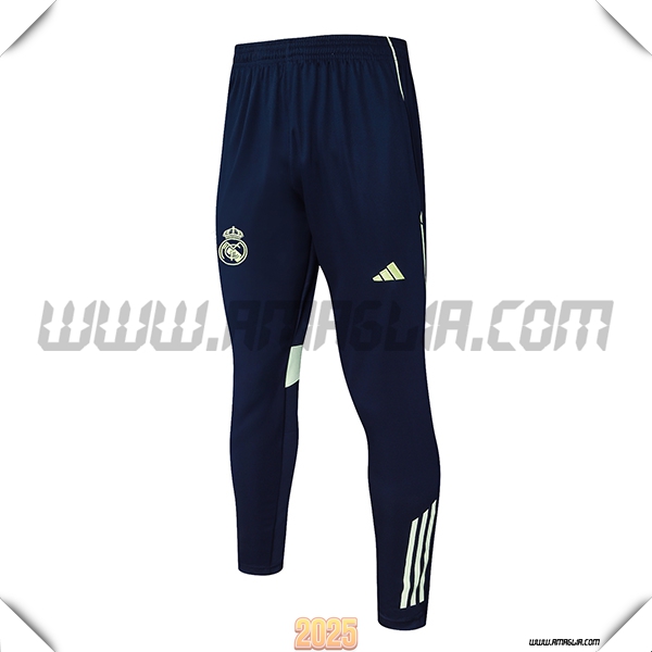 Pantaloni Da Allenamento Real Madrid Blu/Verde 2025 2026