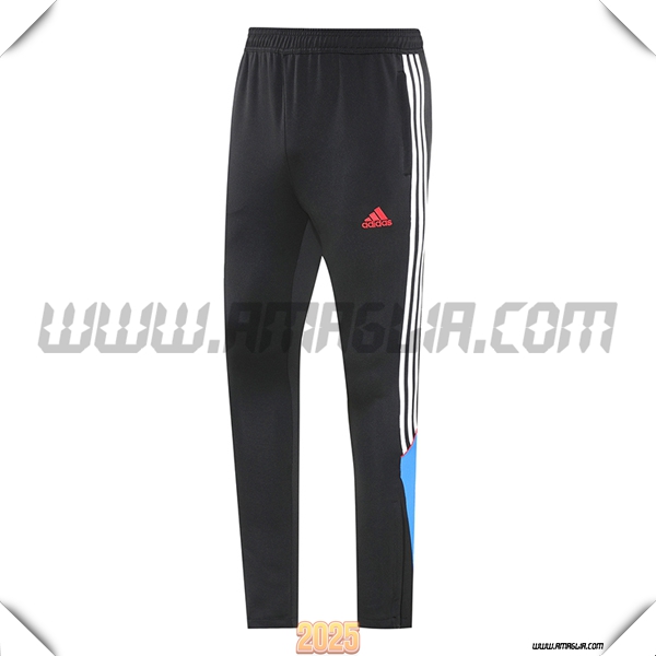 Pantaloni Da Allenamento Manchester United Nero/Bianco/Blu 2025 2026