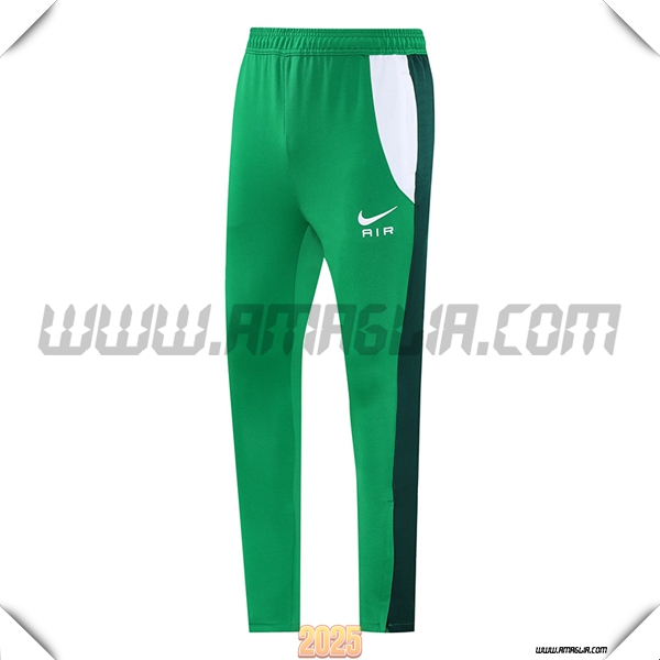 Pantaloni Da Allenamento Nike Verde/Bianco 2025 2026
