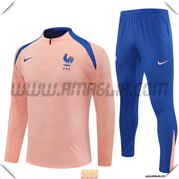 Tuta Calcio Francia Rosa/Blu 2025 2026