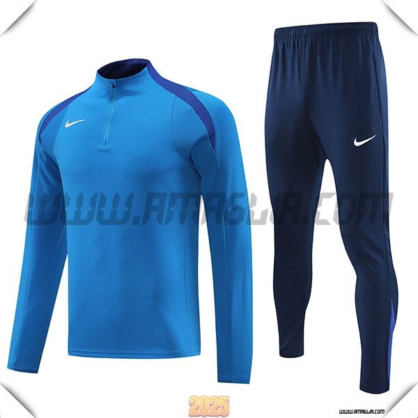 Tuta Calcio Nike Blu 2025 2026 -02