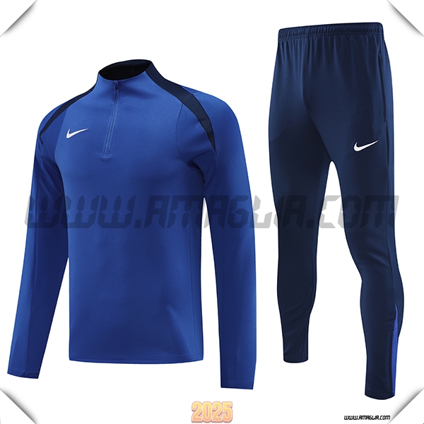 Tuta Calcio Nike blu navy 2025 2026