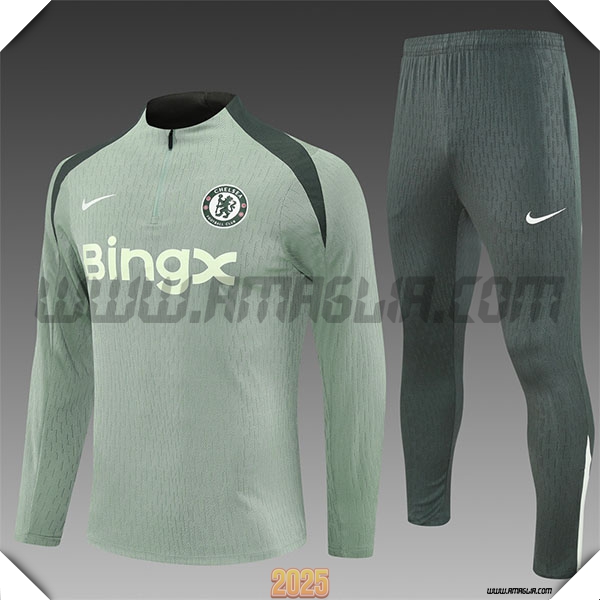 Tuta Calcio FC Chelsea Bambino Blu/Rosa 2025 2026