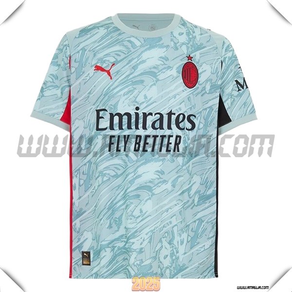 Nuovo Maglia da Portiere AC Milan 2025 2026 Verde