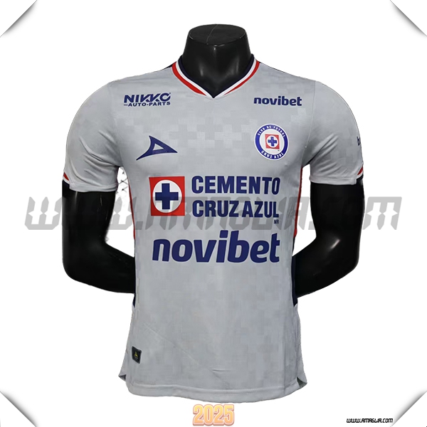 Seconda Maglia Calcio Cruz Azul 2025 2026 Bianco