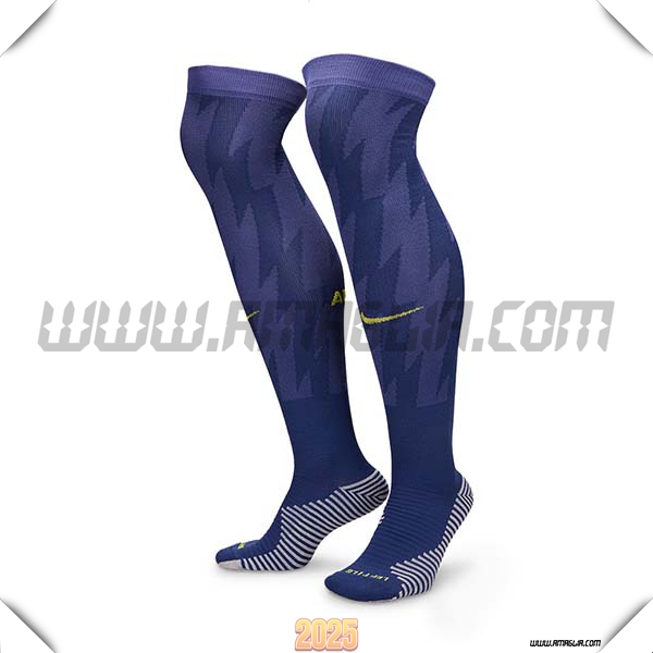 Seconda Calzini di Atletico Madrid 2025 2026 Blu Marina