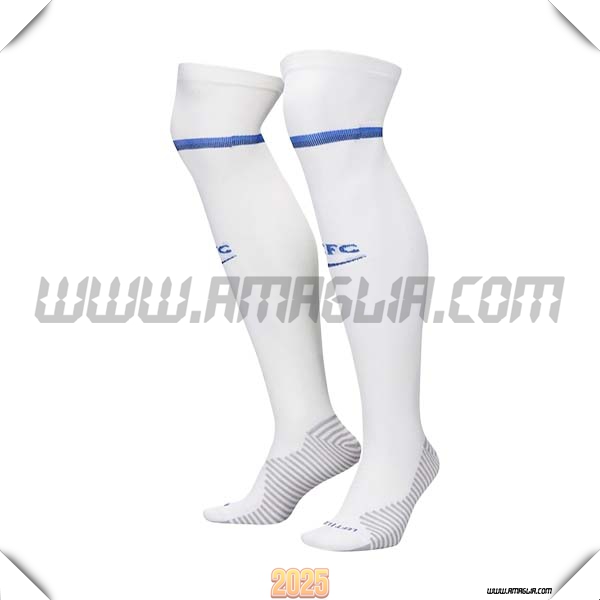 Prima Calzini di FC Chelsea 2025 2026 Bianco