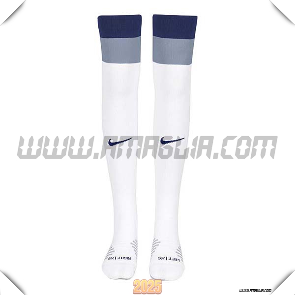 Prima Calzini di Tottenham Hotspurs 2025 2026 Bianco