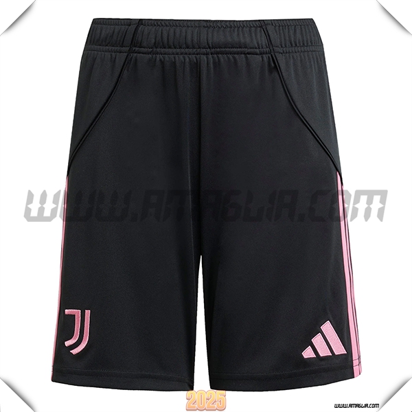 Prima Pantaloncini Juventus 2025 2026 Negro