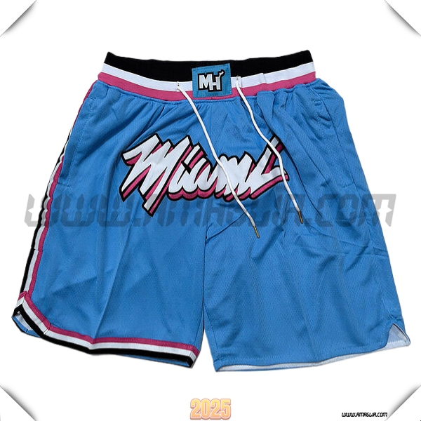 Pantaloncini NBA Miami Heat 2025/26 Blu