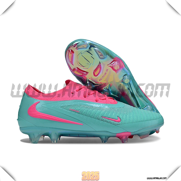 Nike Scarpe Da Calcio Phantom GX III Elite FG Verde/Rosa