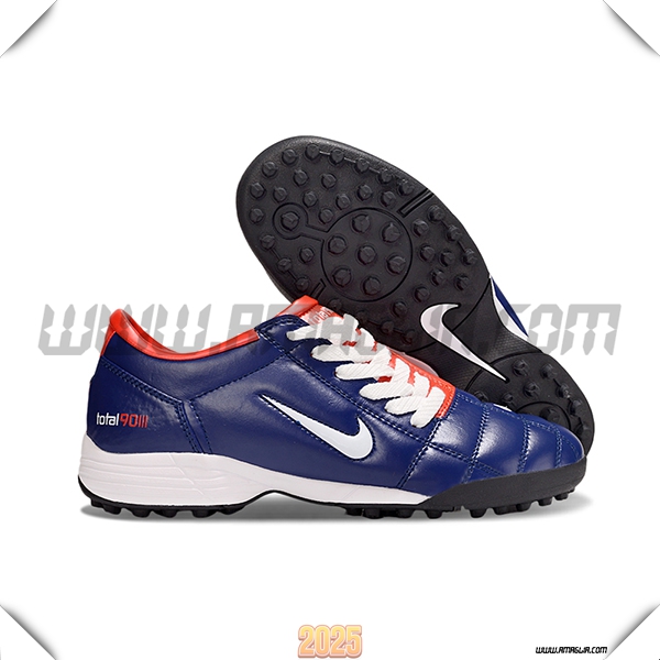 Nike Scarpe Da Calcio T90 TF Blu/Arancia/Bianco