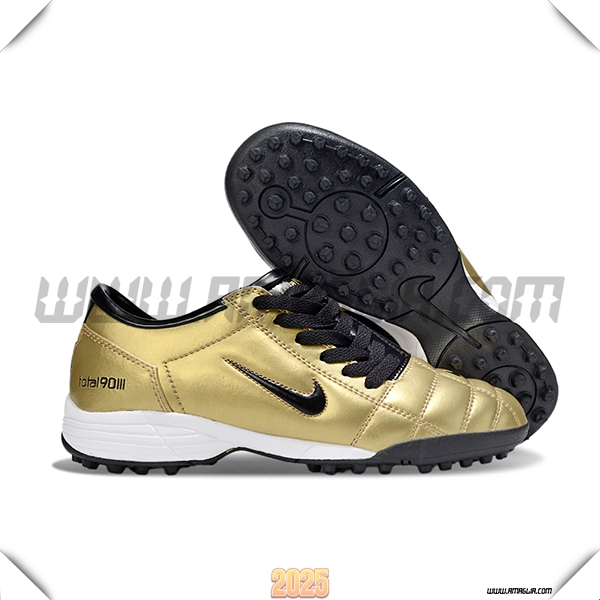 Nike Scarpe Da Calcio T90 TF Giallo/Nero -02