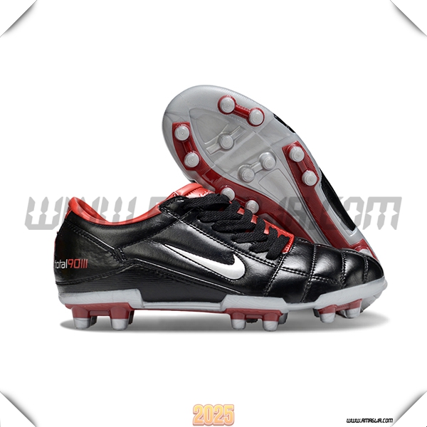 Nike Scarpe Da Calcio T90 FG Nero/Rosso/Grigio