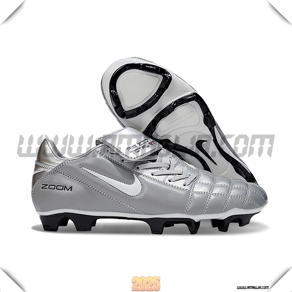 Nike Scarpe Da Calcio T90 FG Grigio/Bianco