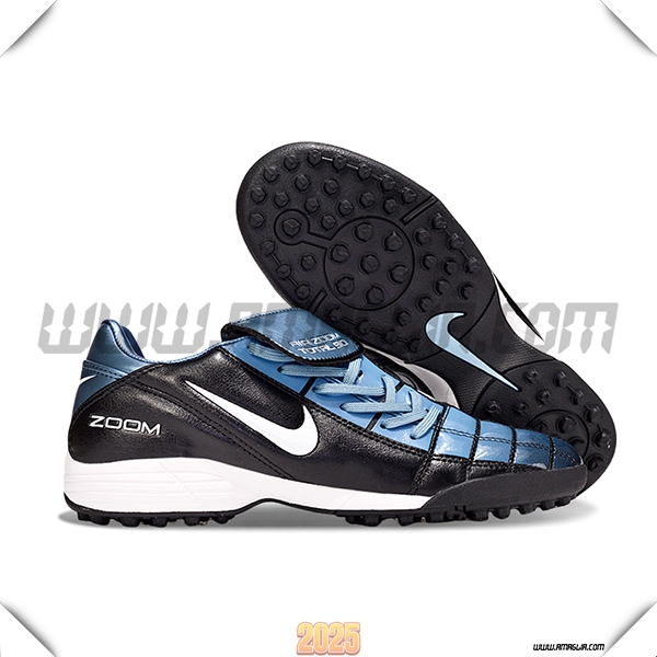 Nike Scarpe Da Calcio T90 TF Nero/Blu/Bianco