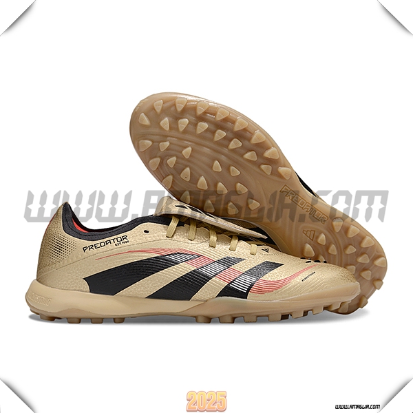 Adidas Scarpe Da Calcio PREDATOR LEAGUE FT TURF Marrone/Nero/Rosso