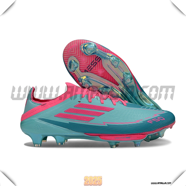 Adidas Scarpe Da Calcio F50+.1 FG Verde/Rosa