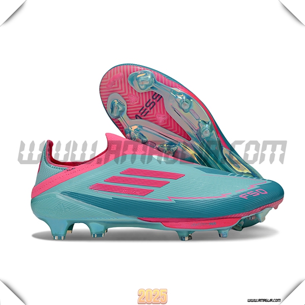 Adidas Scarpe Da Calcio F50+ FG Verde/Rosa
