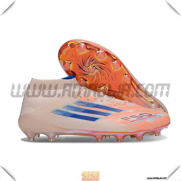 Adidas Scarpe Da Calcio F50 ELITE MID FG W Arancia/Blu