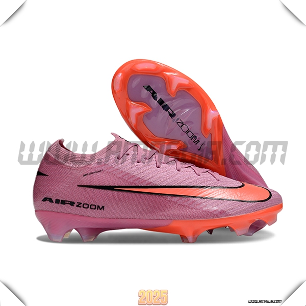 Nike Scarpe Da Calcio AIR Zoom Mercurial Vapor 16 Elite XXV FG Rosa/Arancia