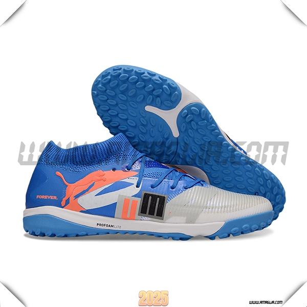 PUMA Scarpe Da Calcio FUTURE 8 ULTIMATE TF Blu/Grigio/Arancia