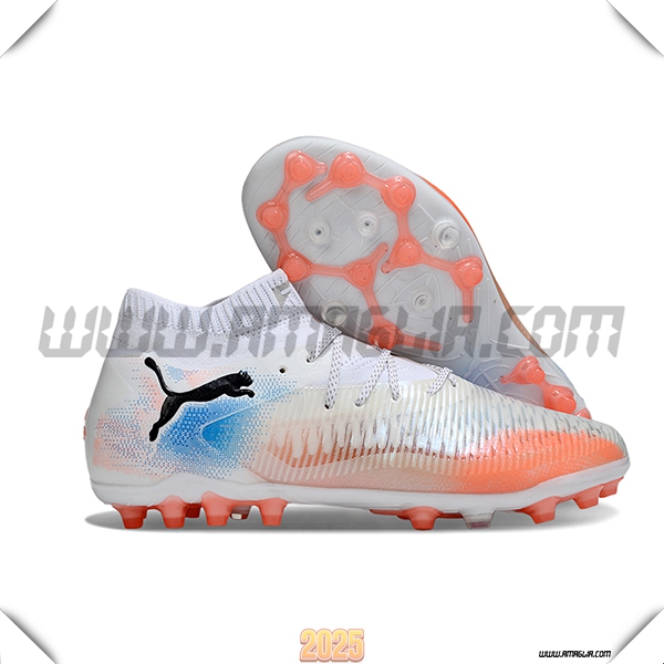 PUMA Scarpe Da Calcio FUTURE 8 ULTIMATE AG Bianco/Arancia