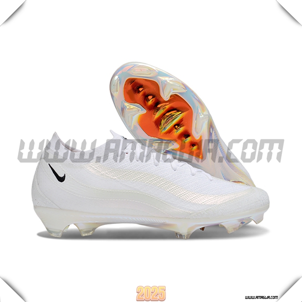 Nike Scarpe Da Calcio AIR Zoom Mercurial Vapor 16 Elite AIR MAX 95 XXV FG Bianco