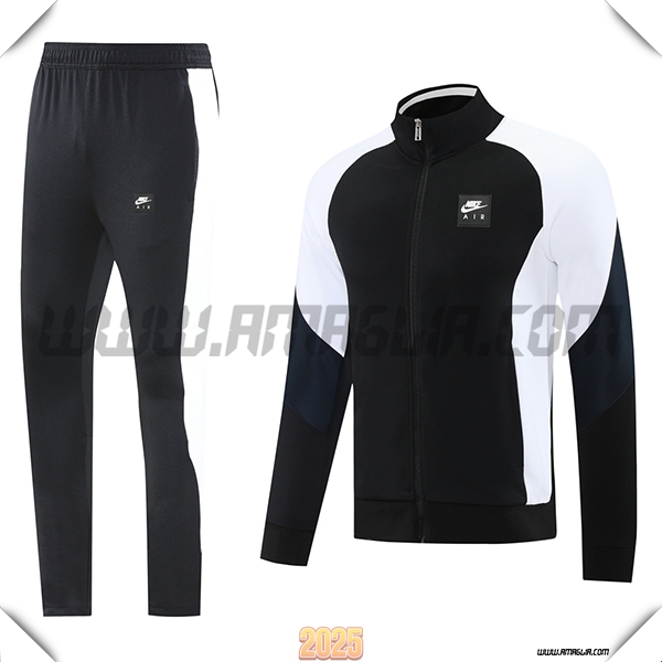 Tuta Calcio Giacca Nike Nero/Bianco 2025 2026