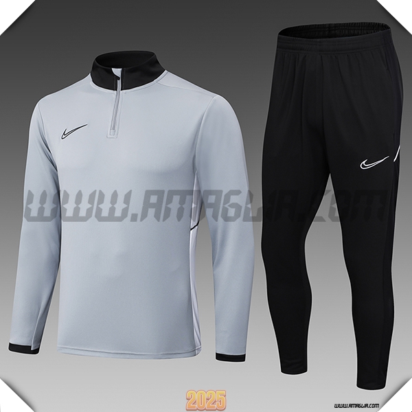 Tuta Calcio Nike Bambino Grigio 2025 2026
