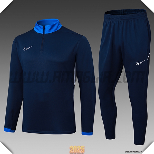 Tuta Calcio Nike Bambino Blu Reale 2025 2026