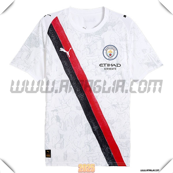 Nuovo Maglia da Manchester City Club World Cup Bianco 2025 2026