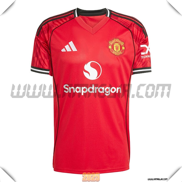 Nuovo Maglia da Manchester United Prima 2025 2026 Rosso