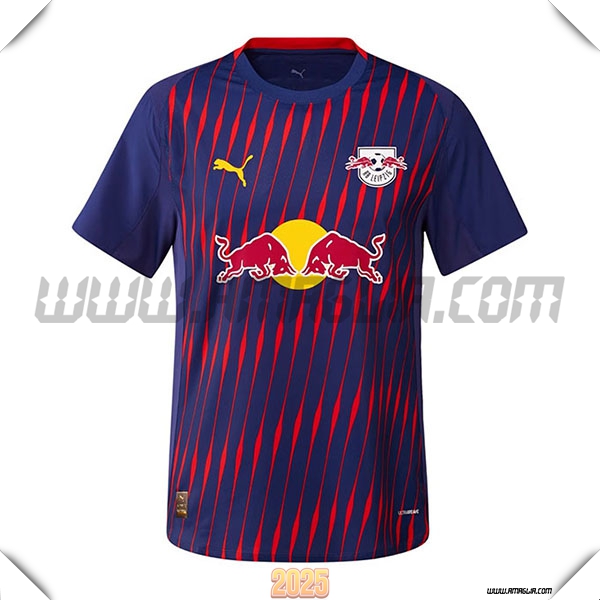 Nuovo Maglia da RB Leipzig Seconda 2025 2026 Violet/Rosso