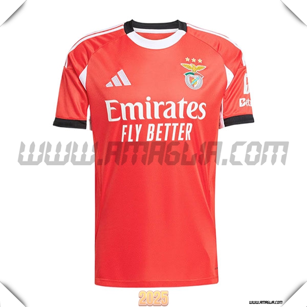 Nuovo Maglia da Benfica Prima 2025 2026 Rosso