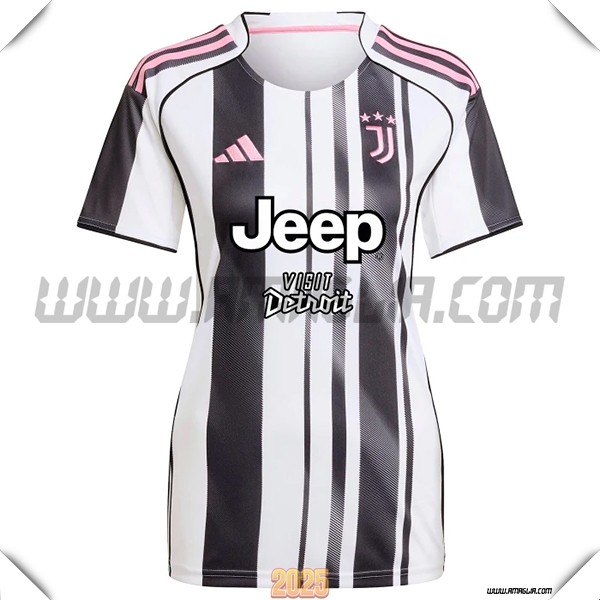 Nuovo Maglia da Juventus Donne Prima Negro/Bianco 2025 2026