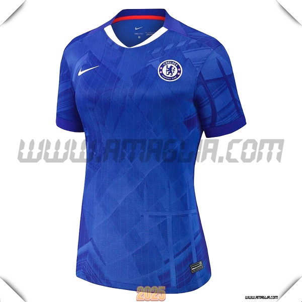 Nuovo Maglia da FC Chelsea Donne Prima Blu 2025 2026