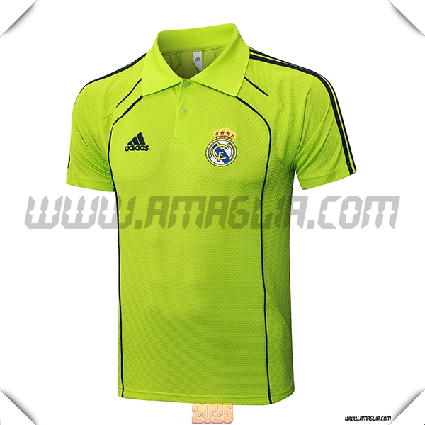 Maglia Polo Real Madrid Verde/Nero 2025 2026