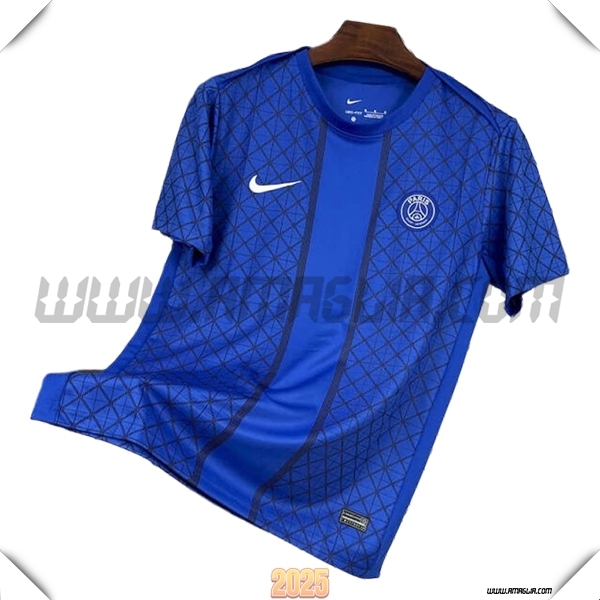 T Shirt Allenamento PSG Blu 2025 2026